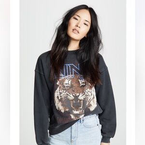 Anine Bing Tiger sweatshirt size S